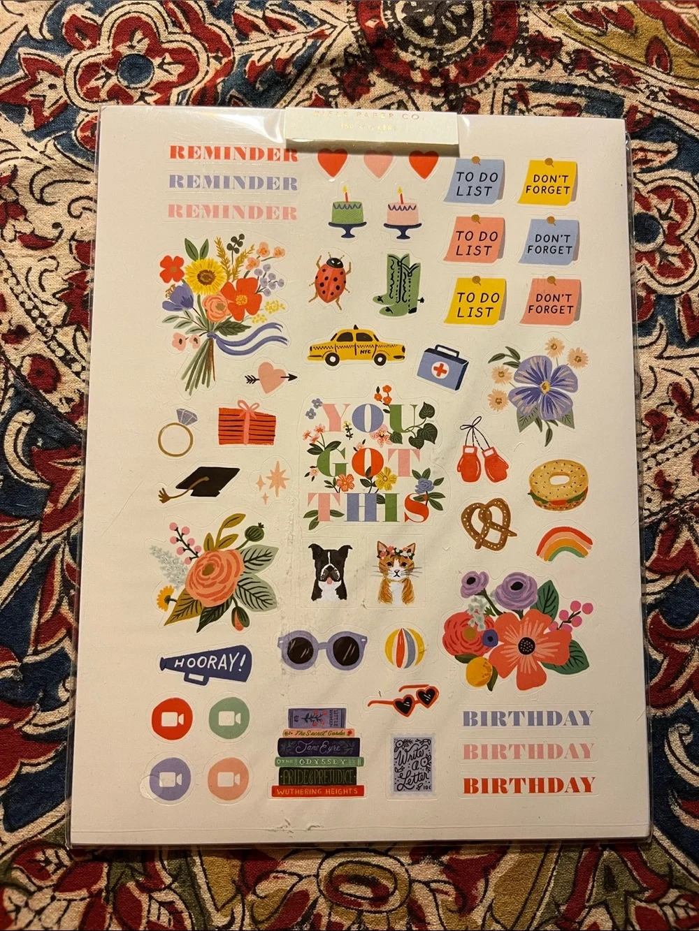 Rifle Paper & ban.do Stickers